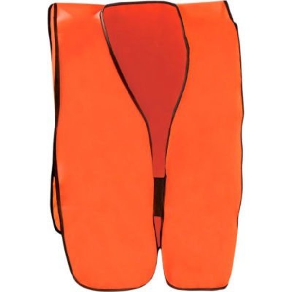 Occunomix Value Solid Vest Hi-Vis Orange, Regular,  LUX-XNTS-OR
